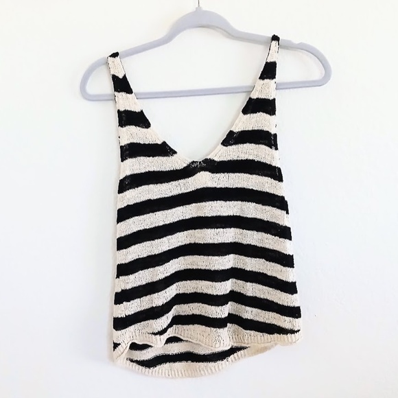 By Together Striped Sweater Tank Top - Picture 2 of 4